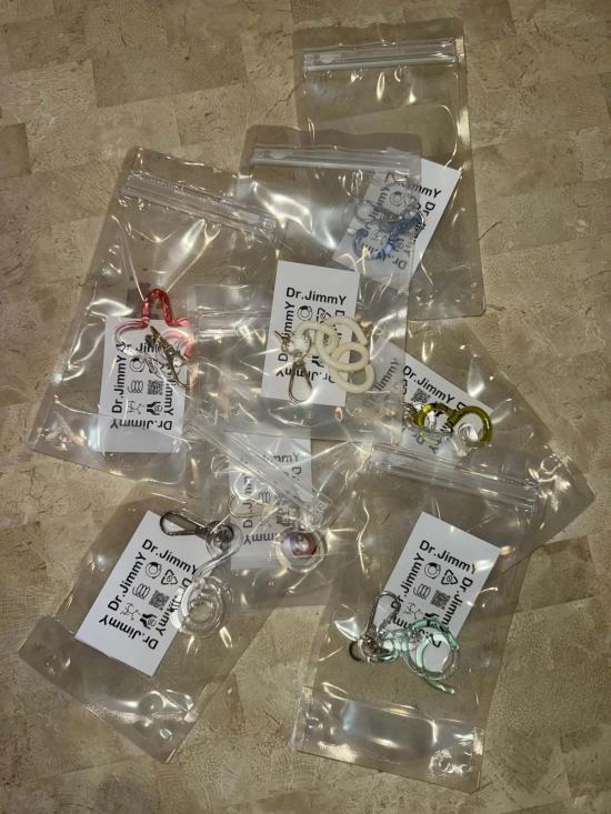  Dr. JimmY 키링 짐 Y 박사 열쇠고리 열쇠고리