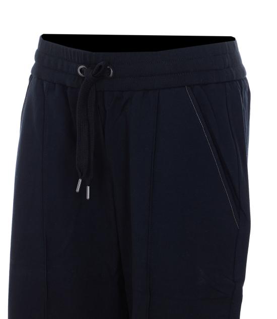 26SS 브루넬로 쿠치넬리 스트레이트 팬츠 MH827FB799 C101 Black - BRUNELLO CUCINELLI