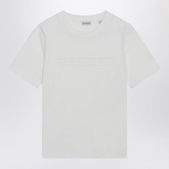 26SS 버버리 반팔 티셔츠 8118966163419 S BURBE B7078 WHITE