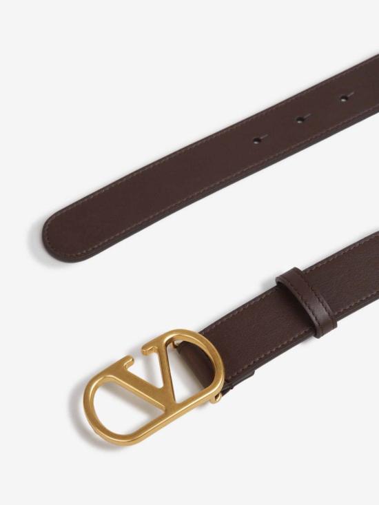 25FW 발렌티노 가라바니 가죽 벨트 7Y2T0SM3IYR REL Brown - VALENTINO GARAVANI