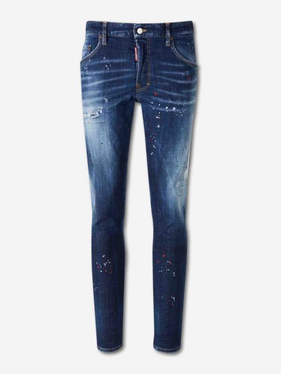 26SS 디스퀘어드2 데님 팬츠 S74LB1928S30664 470Navy Blue DARK DENIM BLUE