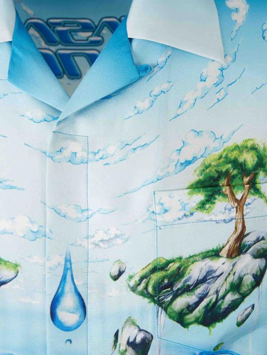 26SS 카사블랑카 긴팔 셔츠 M SP26 SH 006 01LOST ATLANTIS Multicolor - CASABLANCA