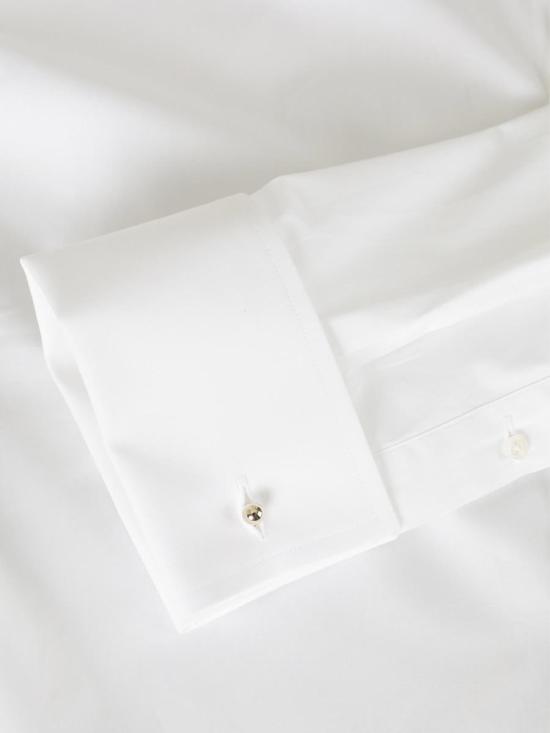 25FW 톰포드 긴팔 셔츠 HSCC01 OPTICAL WHITE - TOMFORD