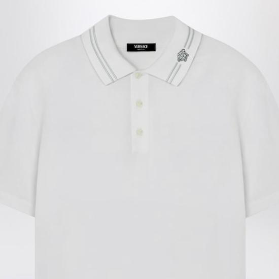 26SS 베르사체 긴팔 셔츠 10139061A13463 S VERSA 1W000 WHITE - VERSACE