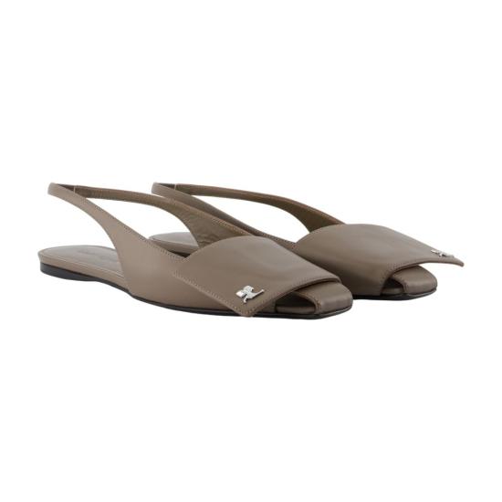 26SS 쿠레쥬 샌들 126SCS136CR0011 1099 brown - COURREGES