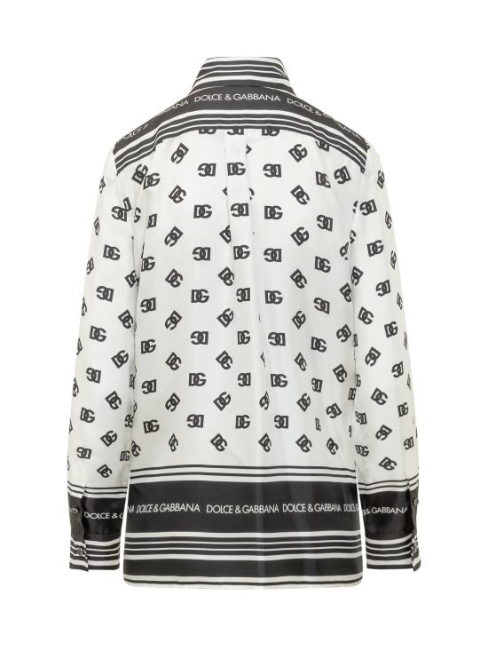 25FW 돌체앤가바나 셔츠 F5S48THI1Z6 HA9CN DG NERO FDO BCO - DOLCE & GABBANA