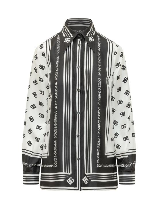 25FW 돌체앤가바나 셔츠 F5S48THI1Z6 HA9CN DG NERO FDO BCO