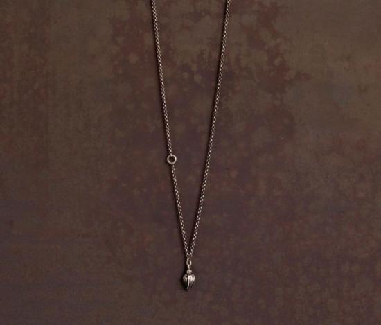  베르크슈타트 뮌헨 네크리스 Werkstatt Munchen 미니 로즈버드 체인 목걸이 실버