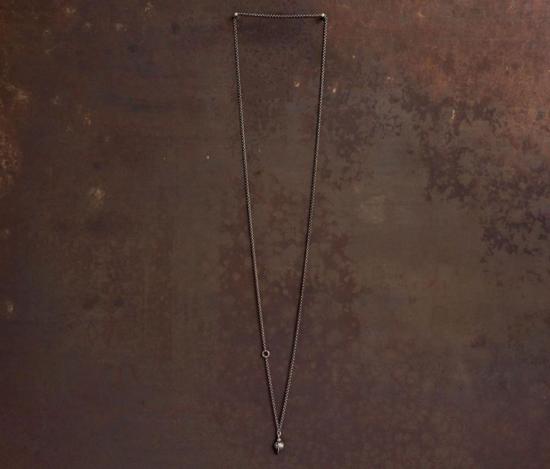  베르크슈타트 뮌헨 네크리스 Werkstatt Munchen 미니 로즈버드 체인 목걸이 실버 - WERKSTATT MUNCHEN