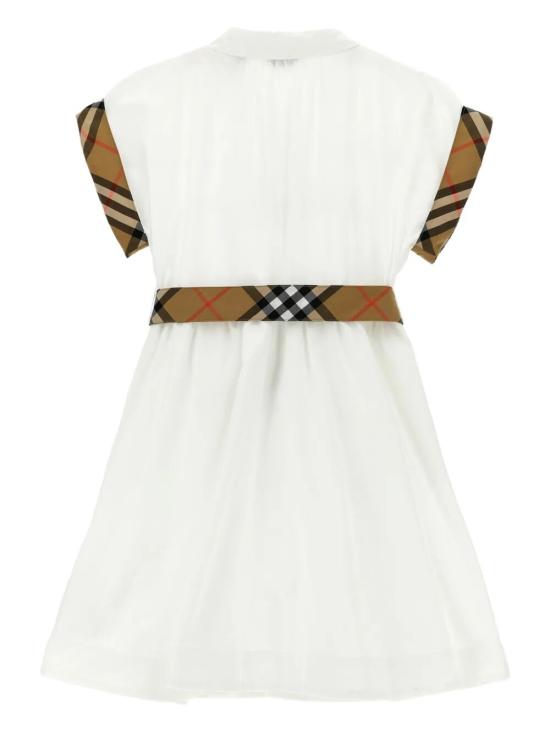 26SS [키즈] 버버리 원피스 8117162 A1464 WHITE - BURBERRY