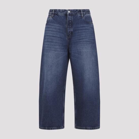 26SS 스튜디오 니콜슨 데님 팬츠 PAOLOSNM1023 WORN WASH INDIGO BLUE - STUDIO NICHOLSON