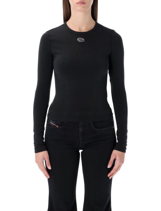 26SS 디젤 반팔 티셔츠 A199160AHQH 900 BLACK