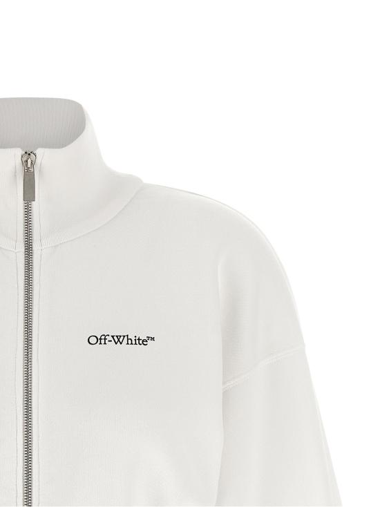 26SS 오프화이트 긴팔 티셔츠 OWBE006S26FLE00101490149 - OFF WHITE