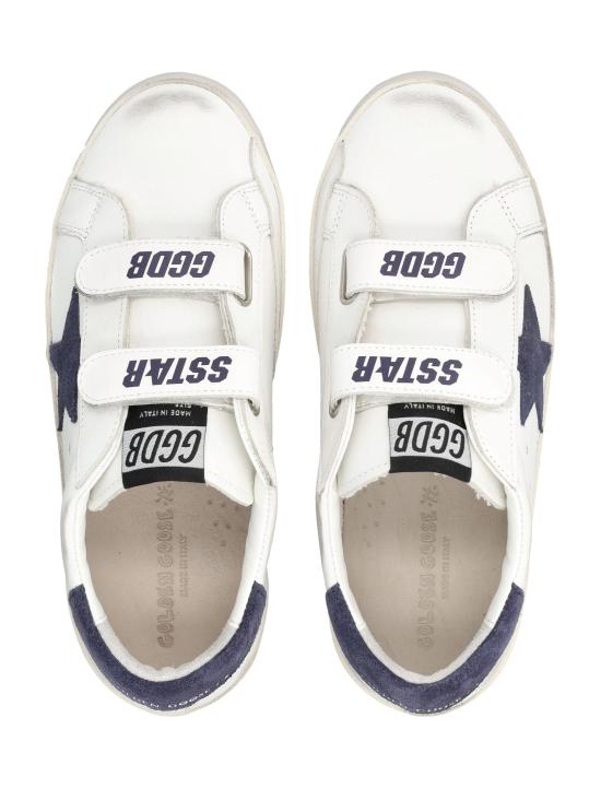 26SS [키즈] 골든구스 스니커즈 F00111F000418 10304 WHITE BLUE DEPTHS - GOLDEN GOOSE