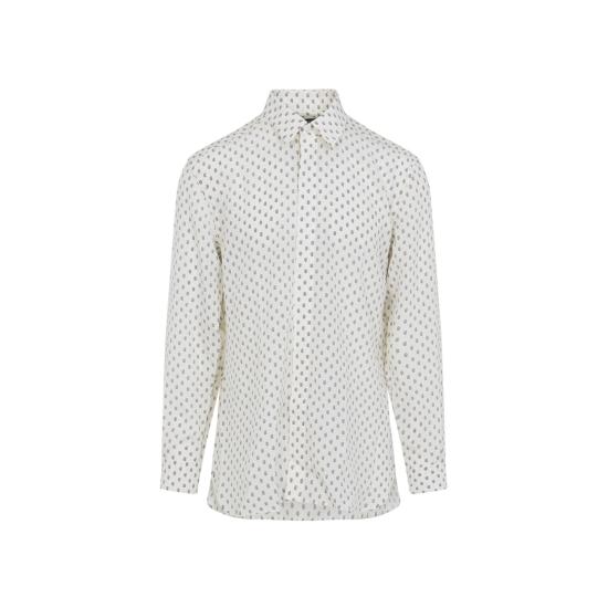 26SS 톰포드 긴팔 셔츠 HRN004 FMS082 WUC WHITE BLUE