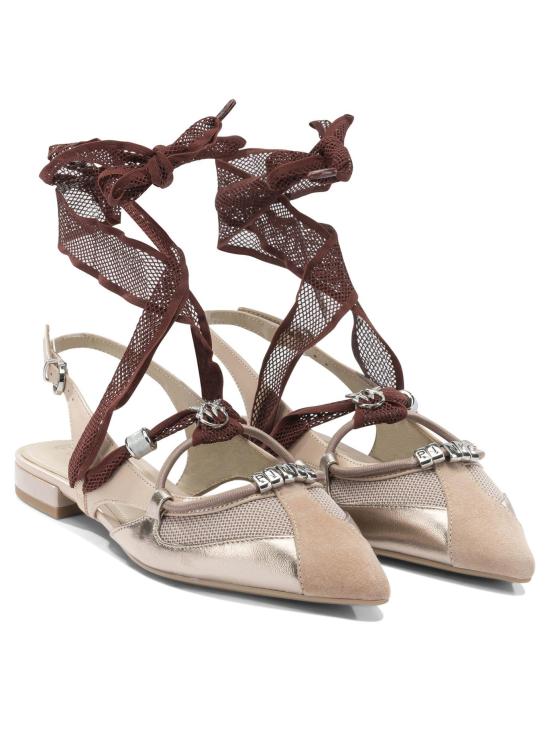 26SS 핑코 플랫 슈즈 SD0547 P003W4E BEIGE - PINKO