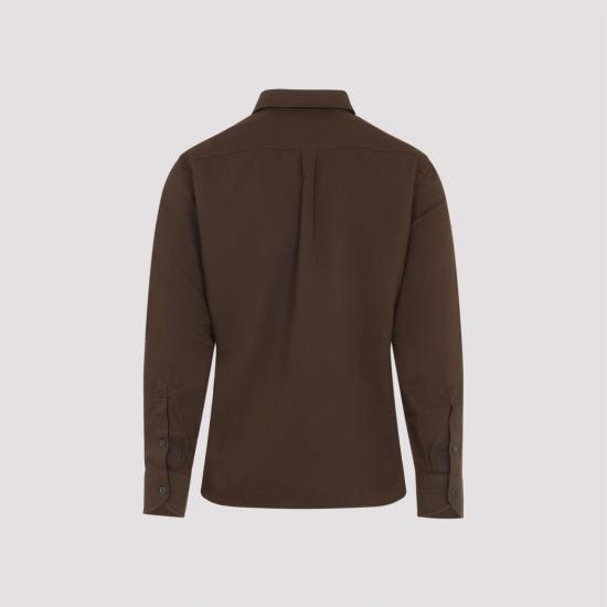 26SS 톰포드 긴팔 셔츠 HME001 FMC295 GAQ BRONZE OLIVE GREEN - TOMFORD