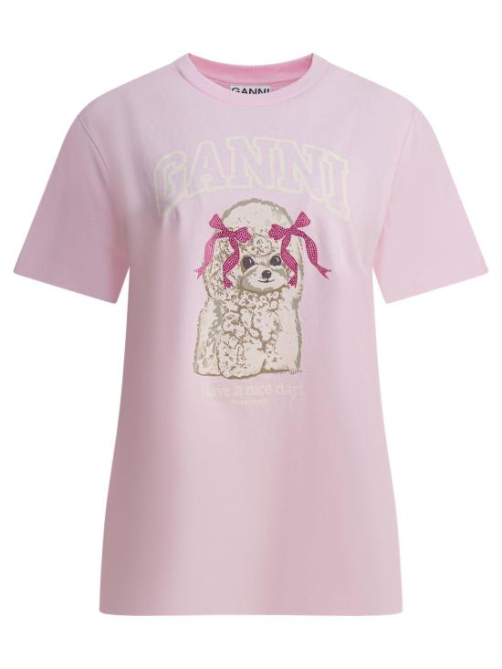 26SS 가니 반팔 티셔츠 A1050062 868 PINK