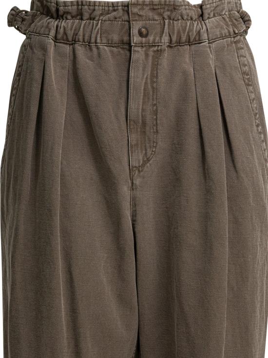 26SS 이자벨마랑에뚜왈 스트레이트 팬츠 26PPA0660FA D1G04E50DZ BROWN - ISABEL MARANT ETOILE