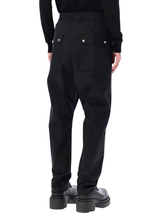 26SS 릭 오웬스 스트레이트 팬츠 RU01F2361TE 09 BLACK - RICK OWENS