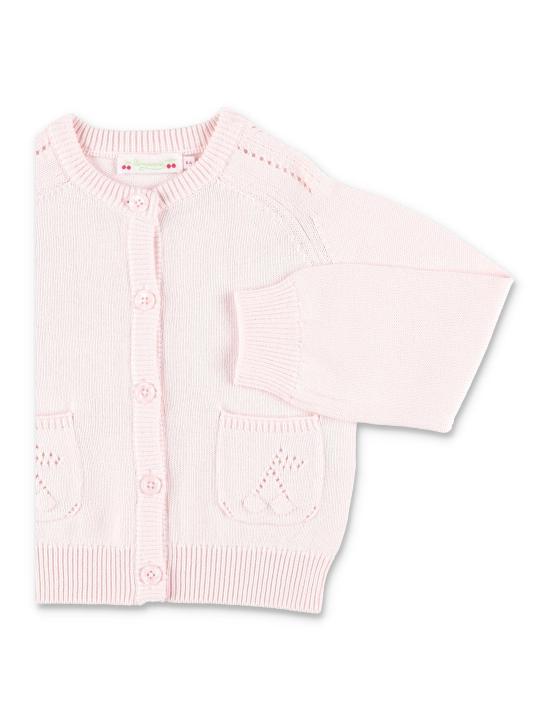 26SS [키즈] 봉쁘앙 가디건 S06GCAK00003 121A UPB ROSE PETALE - BONPOINT