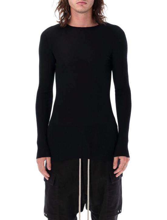 26SS 릭 오웬스 스웨터 RU01F2637RIBM 09 BLACK