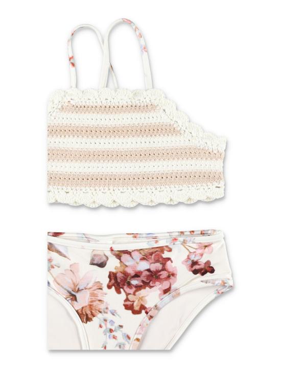 26SS [키즈] 짐머만 비키니 6100WRS261 IVFM IVORY FLORAL - ZIMMERMANN