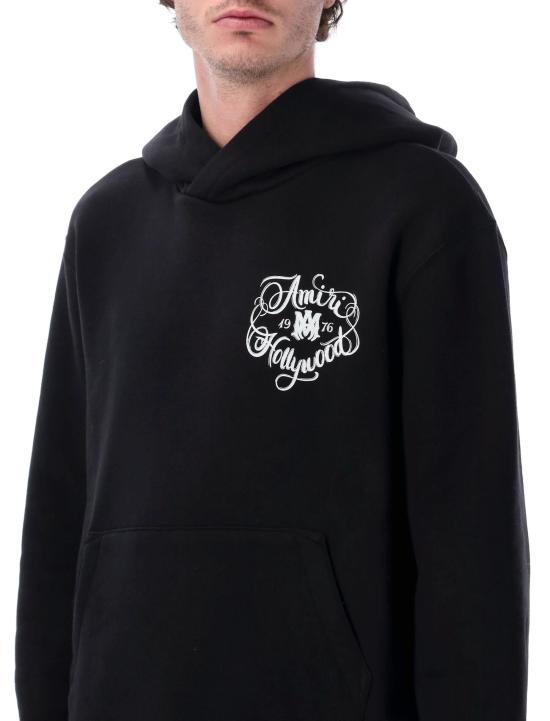 26SS 아미리 후드 티셔츠 AMTOJR1015 001 BLACK - AMIRI