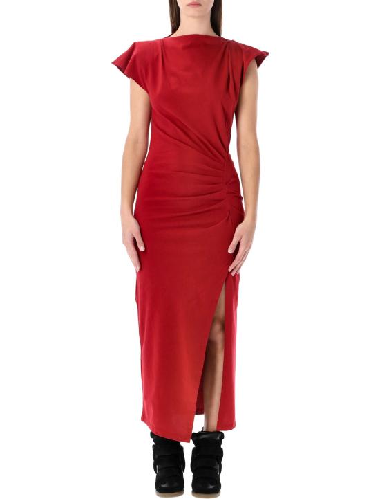 26SS 이자벨마랑에뚜왈 롱 원피스 RO0307FAA1N41I 70CH CHERRY