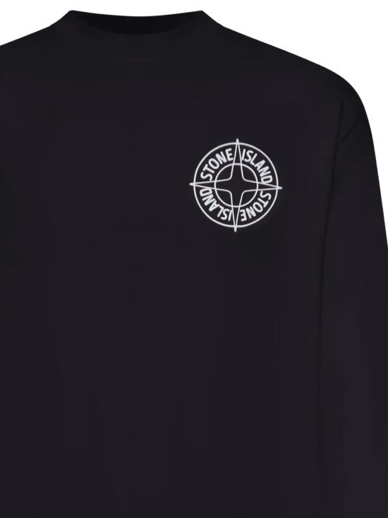 26SS 스톤 아일랜드 긴팔 티셔츠 L1S156100001S0283 V0029 Black - STONE ISLAND