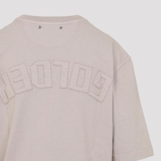 26SS 골든구스 반팔 티셔츠 GUP01873 P001576 25235 SHADOW GRAY NUDE NEUTRALS - GOLDEN GOOSE