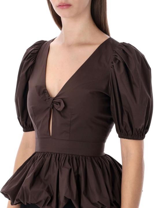 26SS 로테이트 반팔 티셔츠 1151121667 1667 MOLE BROWN - ROTATE