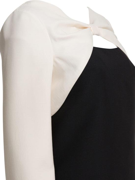 26SS 발렌티노 가라바니 미디 원피스 8B3VAJ061CF 0NA BLACK - VALENTINO GARAVANI