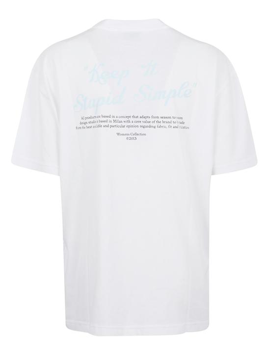 26SS 오프화이트 반팔 티셔츠 OWAA089S26JE R007 0110 WHITE - OFF WHITE