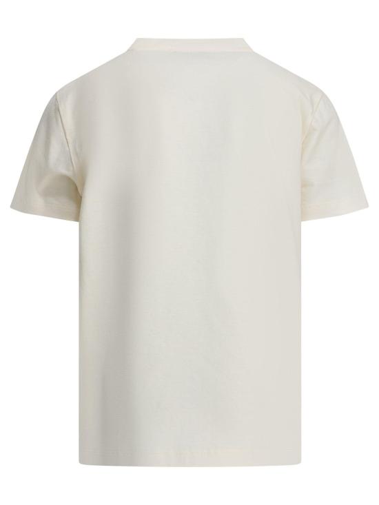 26SS [키즈] 골든구스 트레이닝 상의 GKP01403 P00243311560 WHITE - GOLDEN GOOSE