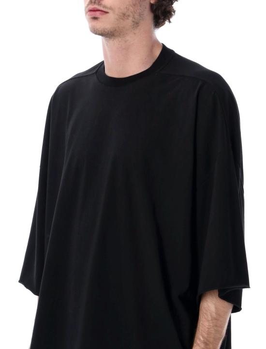 26SS 릭 오웬스 폴로 티셔츠 RU01F2283JA 09 BLACK - RICK OWENS