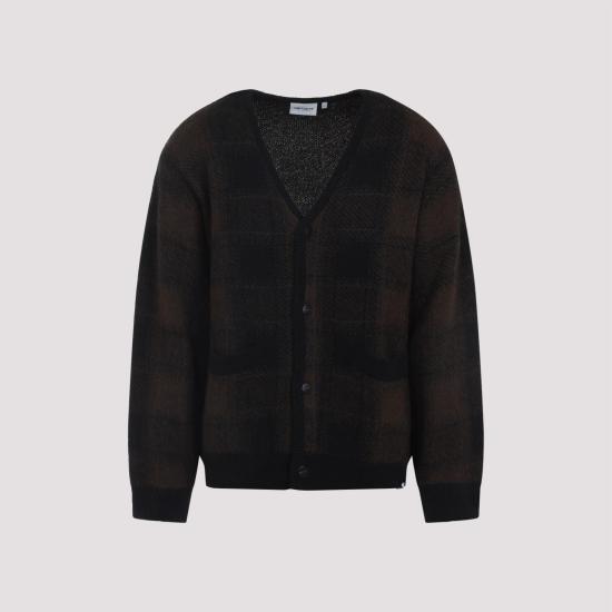 26SS 칼하트 WIP 스웨터 I0359783PHXX03 EVERSON JACQUARD BLACK PALISANDER MULTICOLOUR - CARHARTT WIP