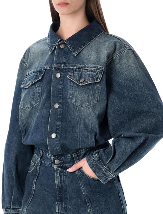 26SS 하이쿠레 데님 자켓 HEW10037DF144 L0771 INTENSE BLUE - HAIKURE