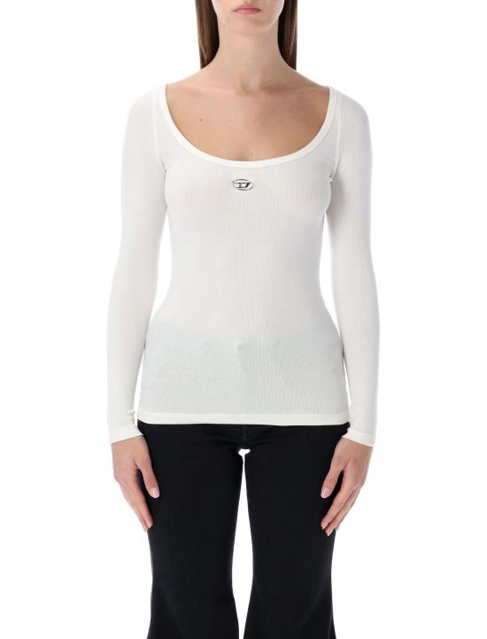 26SS 디젤 긴팔 티셔츠 A199090JMBA 141 WHITE