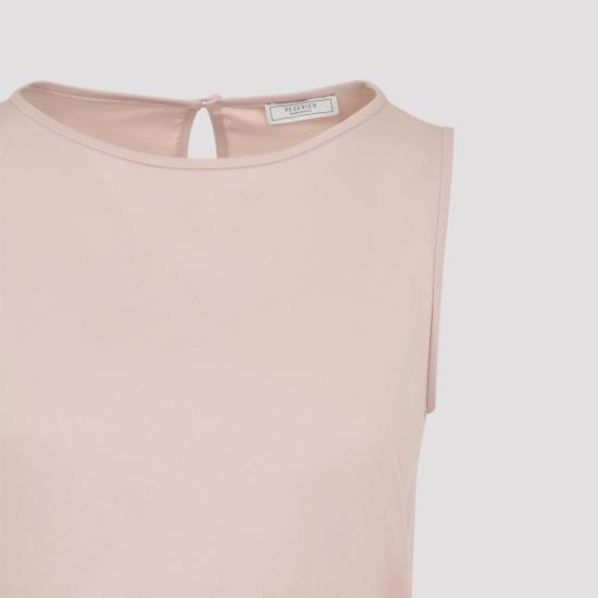 26SS 페세리코 롱 원피스 A02720 01979 190 ROSA FIORE DI CILIEGIO NUDE NEUTRALS - PESERICO