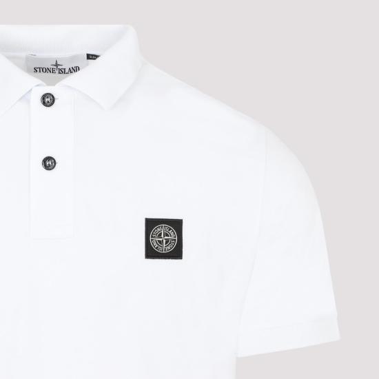 26SS 스톤 아일랜드 폴로 티셔츠 L1S152200008 S0017 V1001 WHITE - STONE ISLAND