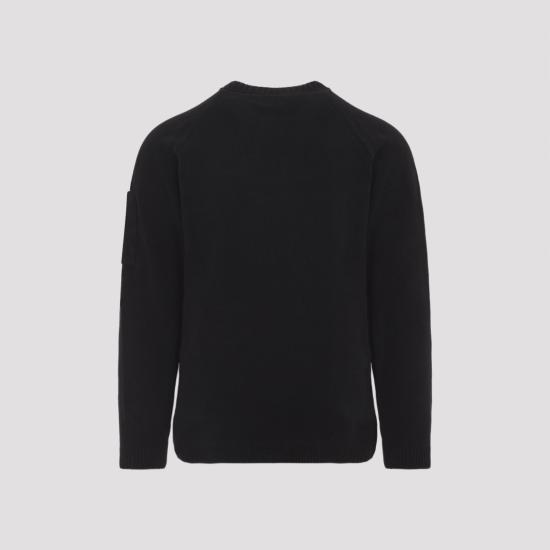 26SS 씨피 컴퍼니 스웨터 20CMKN117A 005687G 999 BLACK - C.P. COMPANY