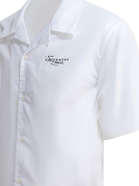 26SS 지방시 반팔 셔츠 BM618F1YJQ 100 WHITE - GIVENCHY