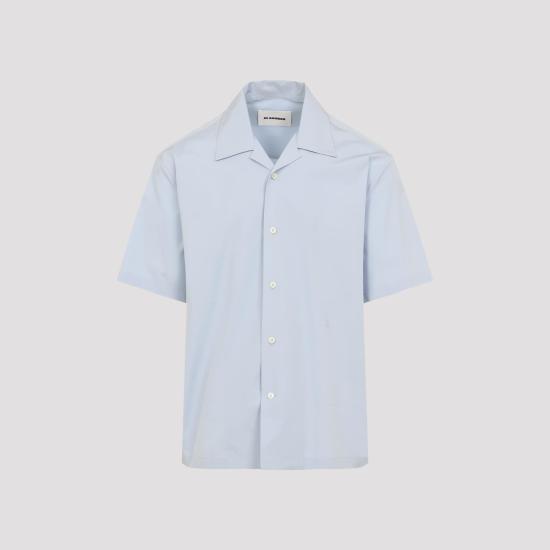 26SS 질샌더 반팔 셔츠 J22DL0363 J45001 458 POWDER BLUE - JIL SANDER