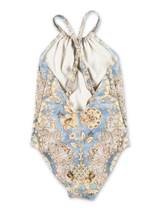 26SS [키즈] 짐머만 원피스 수영복 1857WRS263 BFLD DENIM FLORAL - ZIMMERMANN