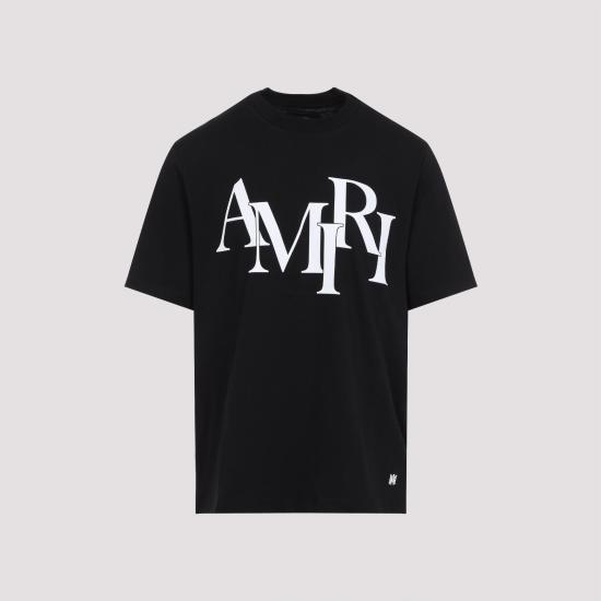 26SS 아미리 폴로 티셔츠 AMJYTE1149 001 BLACK - AMIRI
