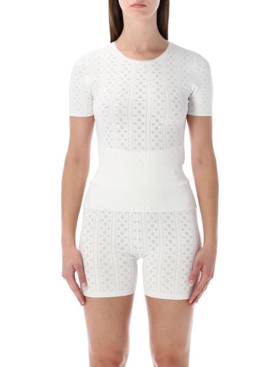 26SS JW앤더슨 반팔 티셔츠 KW1477YN0309 002 OFF WHITE