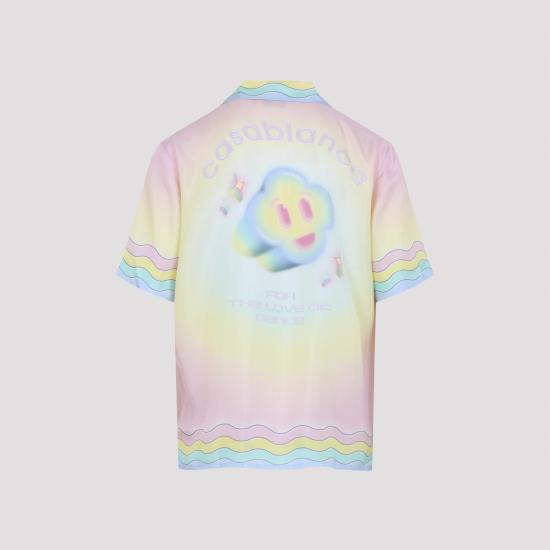 26SS 카사블랑카 반팔 셔츠 MSP26SH00303 MULTI MULTICOLOUR - CASABLANCA