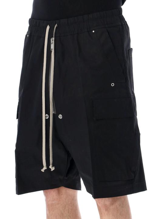 26SS 릭 오웬스 숏팬츠 RU01F2360TE 09 BLACK - RICK OWENS