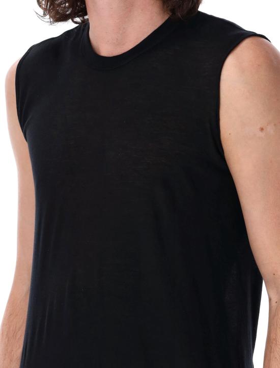 26SS 릭 오웬스 폴로 티셔츠 RU01F2151UC 09 BLACK - RICK OWENS